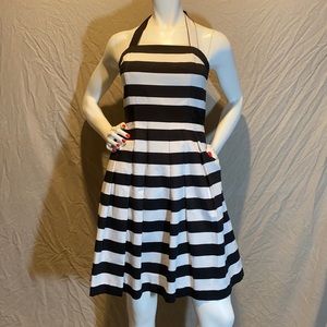 White House Black Market - black & white dress